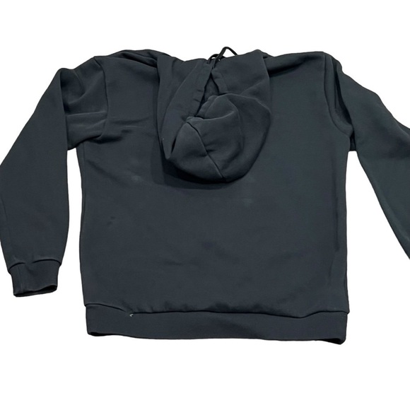 Adidas Essentials Black Camo Logo Hoodie Sweatshirt Men's Small - Picture 2 of 5